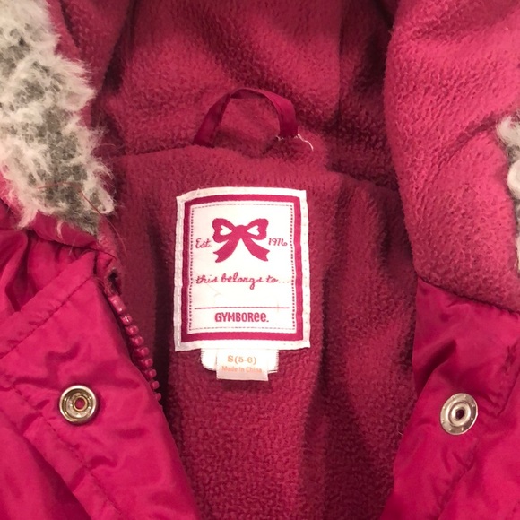 Gymboree size 5-6 girls coat - Picture 2 of 3